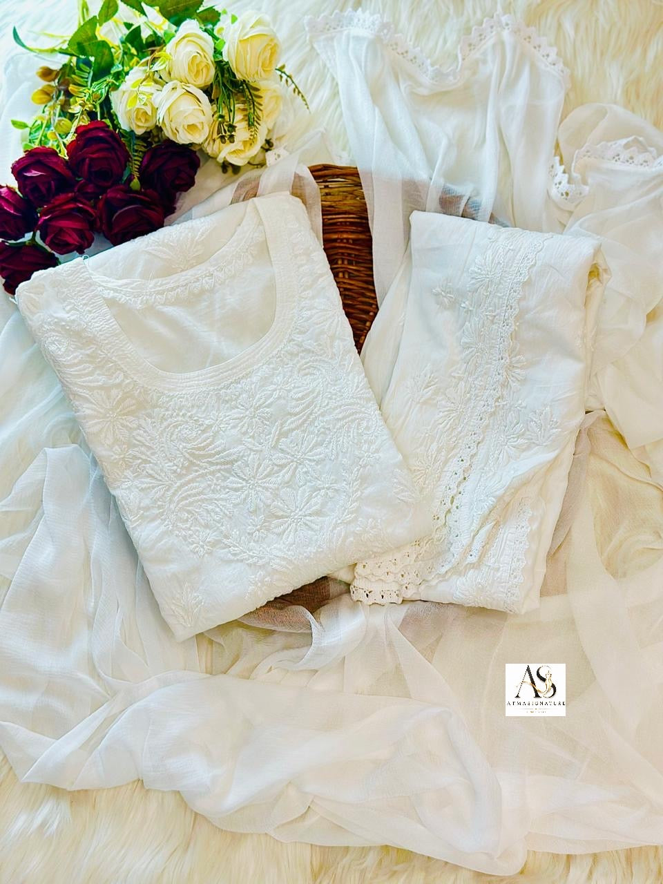 Anayasa Chikankari Suit Set
