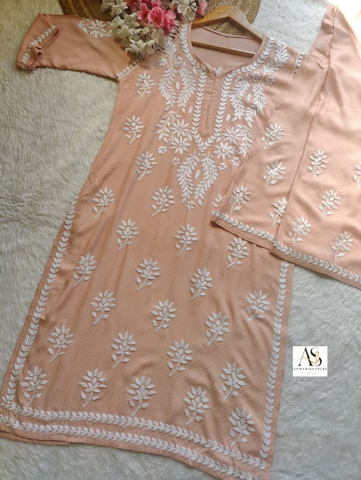 Niya Textured Rayon Cotton Coord Set
