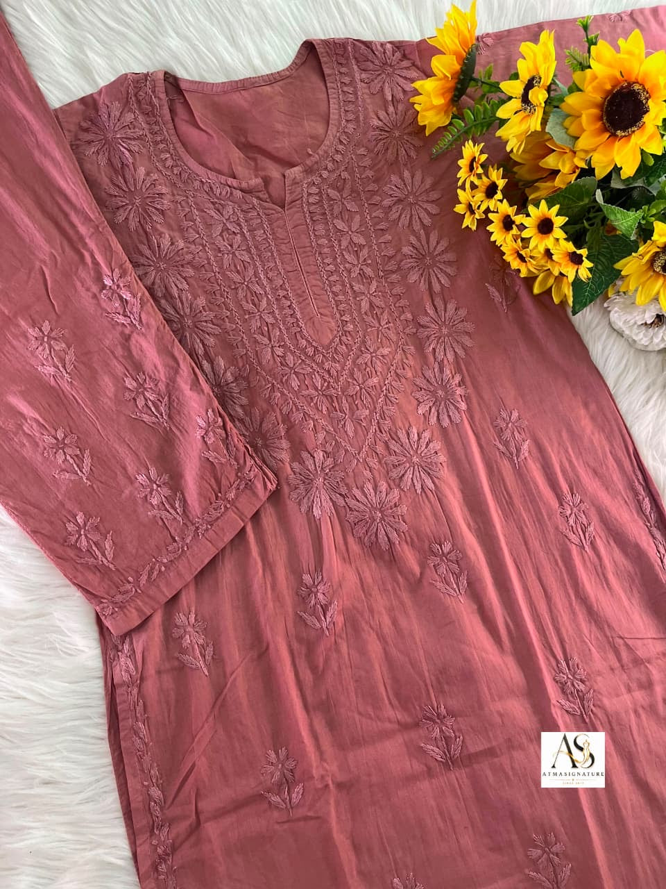 Indira Mal Cotton Chikankari Suit Set