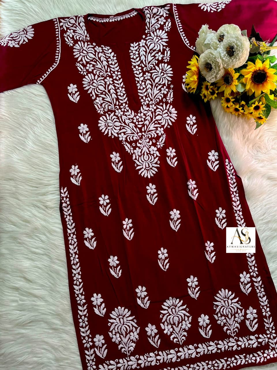 Sana Chikankari Kurti Palazzo Set