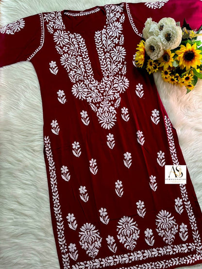 Sana Chikankari Kurti Palazzo Set