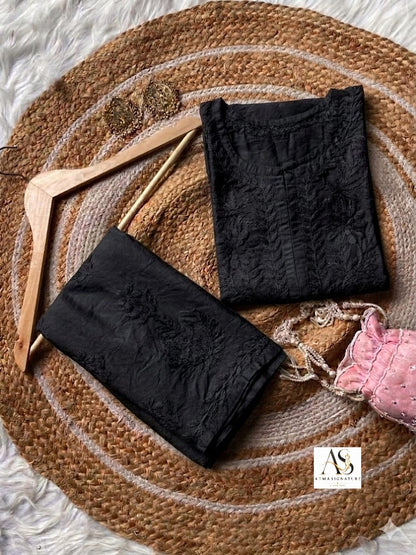 Simran Chanderi Silk Coord Set