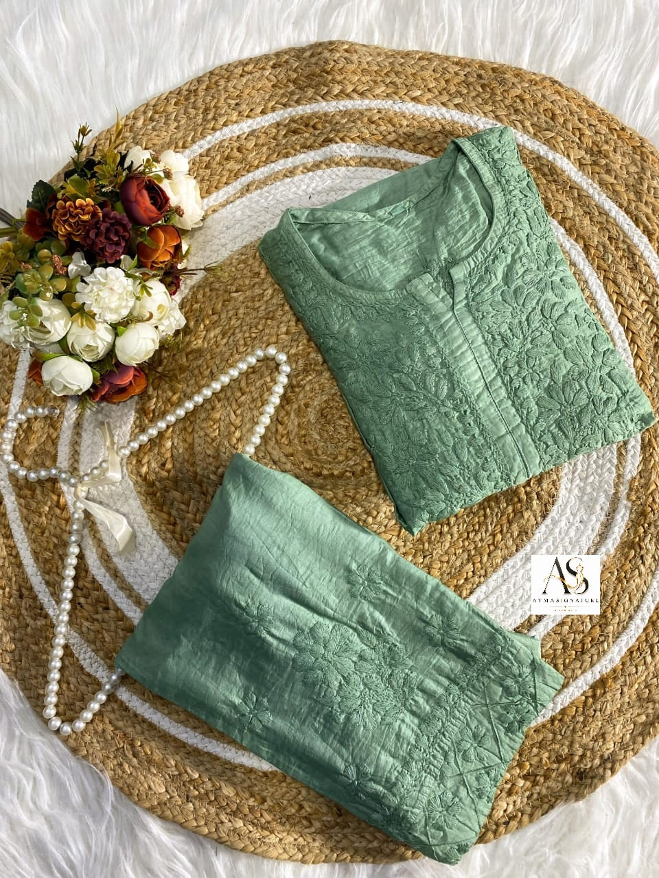 Akriti Chanderi Silk Coord Set