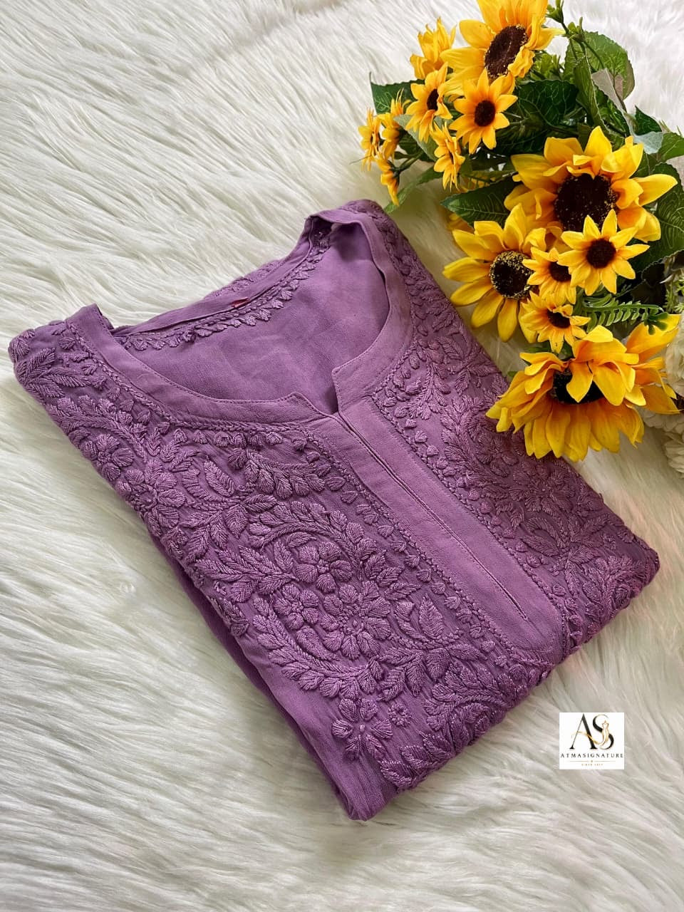 Zuleiha Premium Viscose Georgette Chikankari Kurti