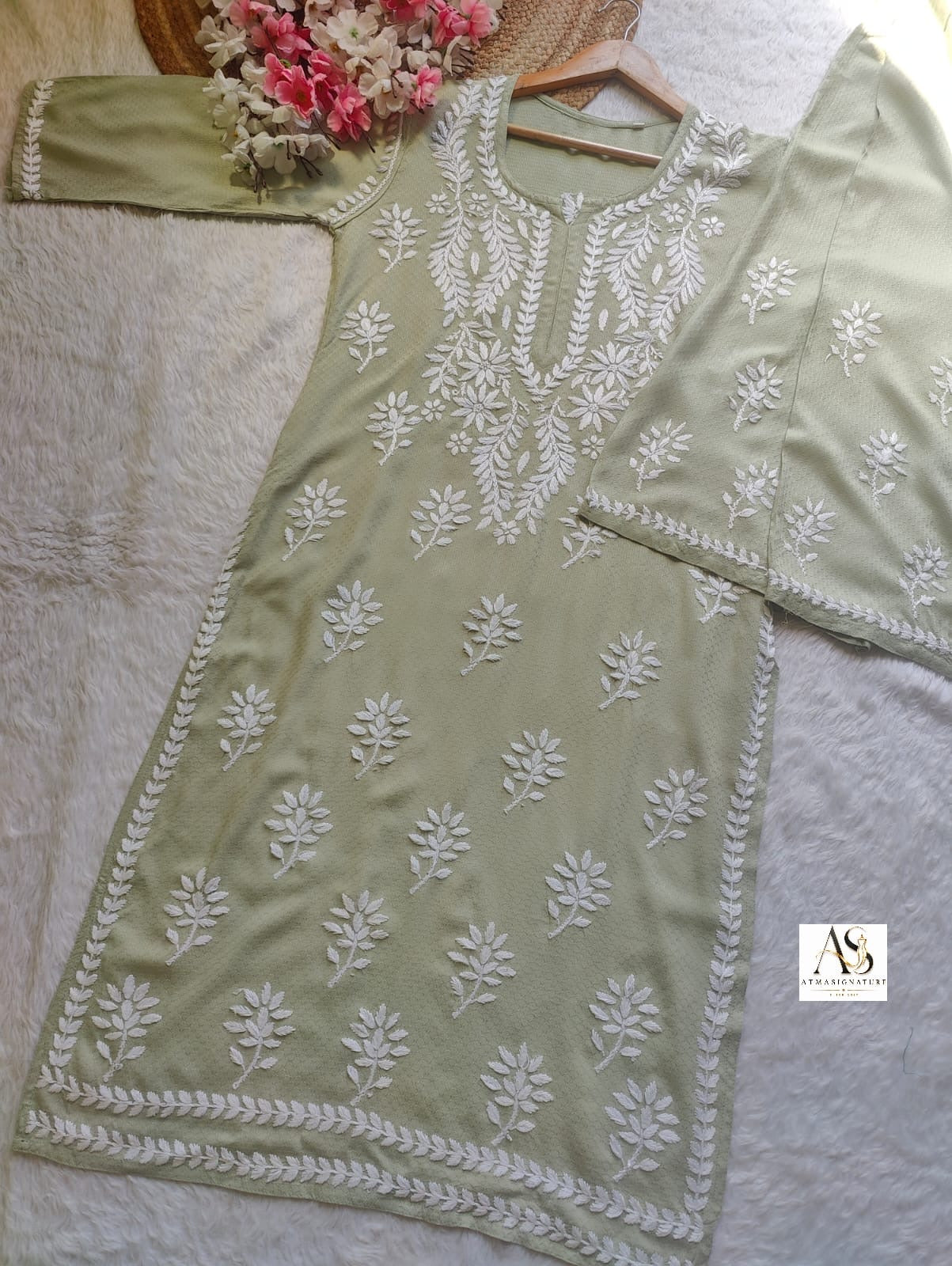 Niya Textured Rayon Cotton Coord Set