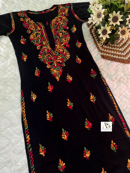 ✨Nikkat Multi Jaal Chikankari Kurti✨