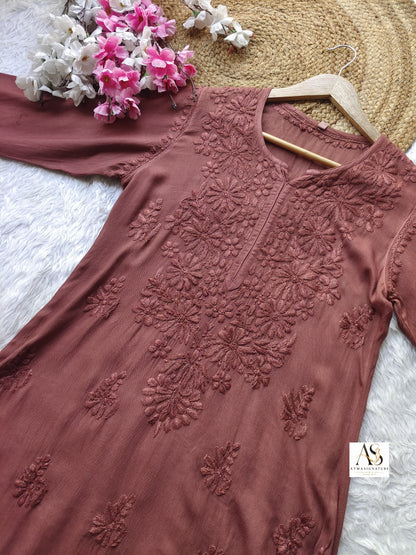 Haya Chikankari Kurti