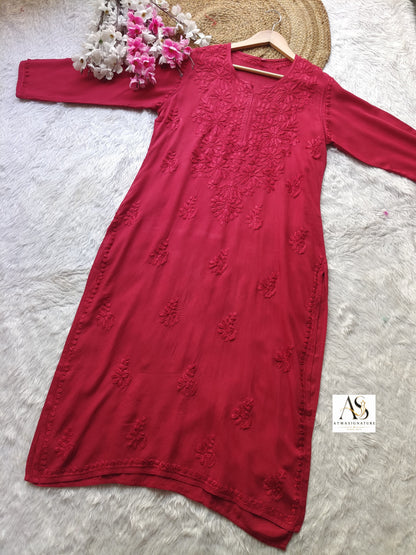 Haya Chikankari Kurti