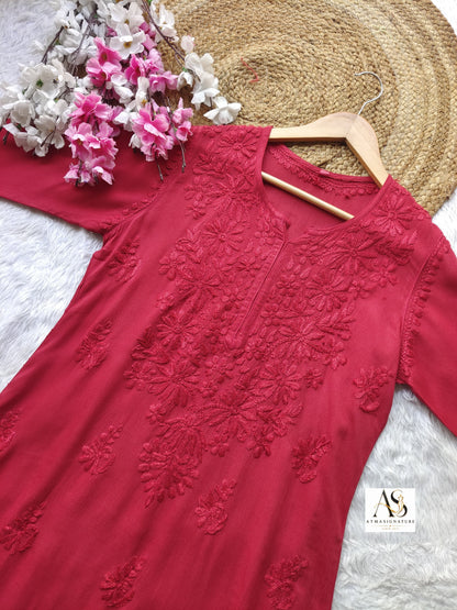 Haya Chikankari Kurti