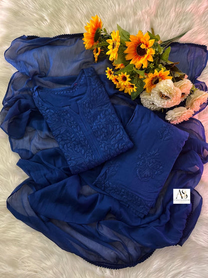 Tara Chikankari Suit Set