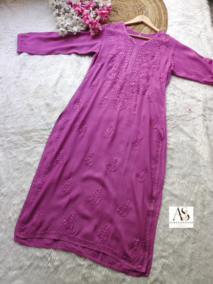 Haya Chikankari Kurti