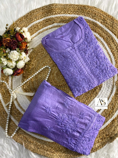 Akriti Chanderi Silk Coord Set