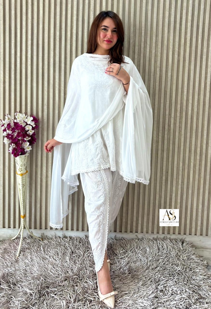 Anayasa Chikankari Suit Set