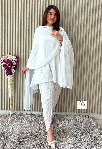 Anayasa Chikankari Suit Set