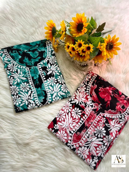 Buy 1 GET 1 FREE Norah Chikankari Kurti