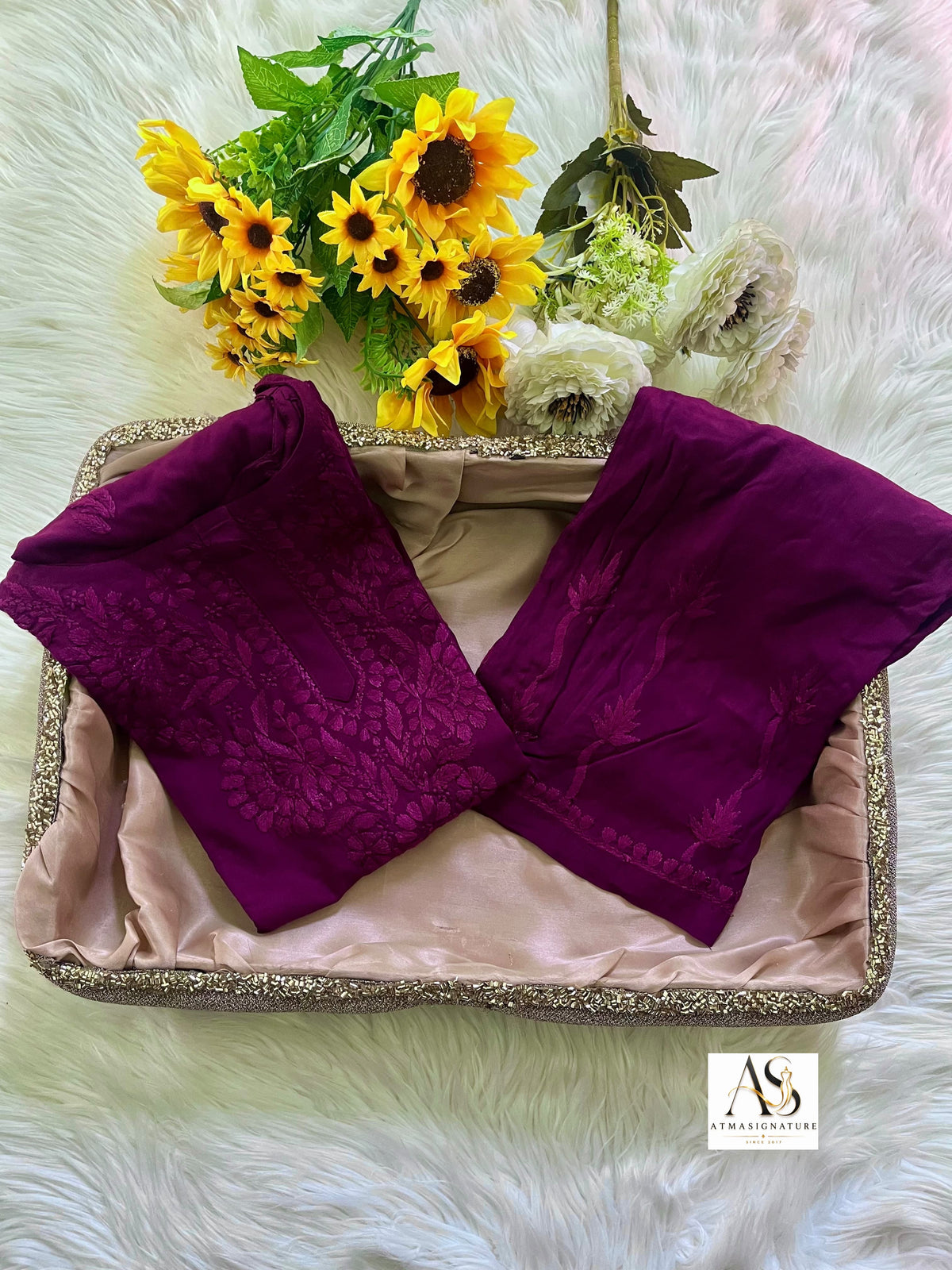 Ruuh Noodle Strap Chikankari Coord Set