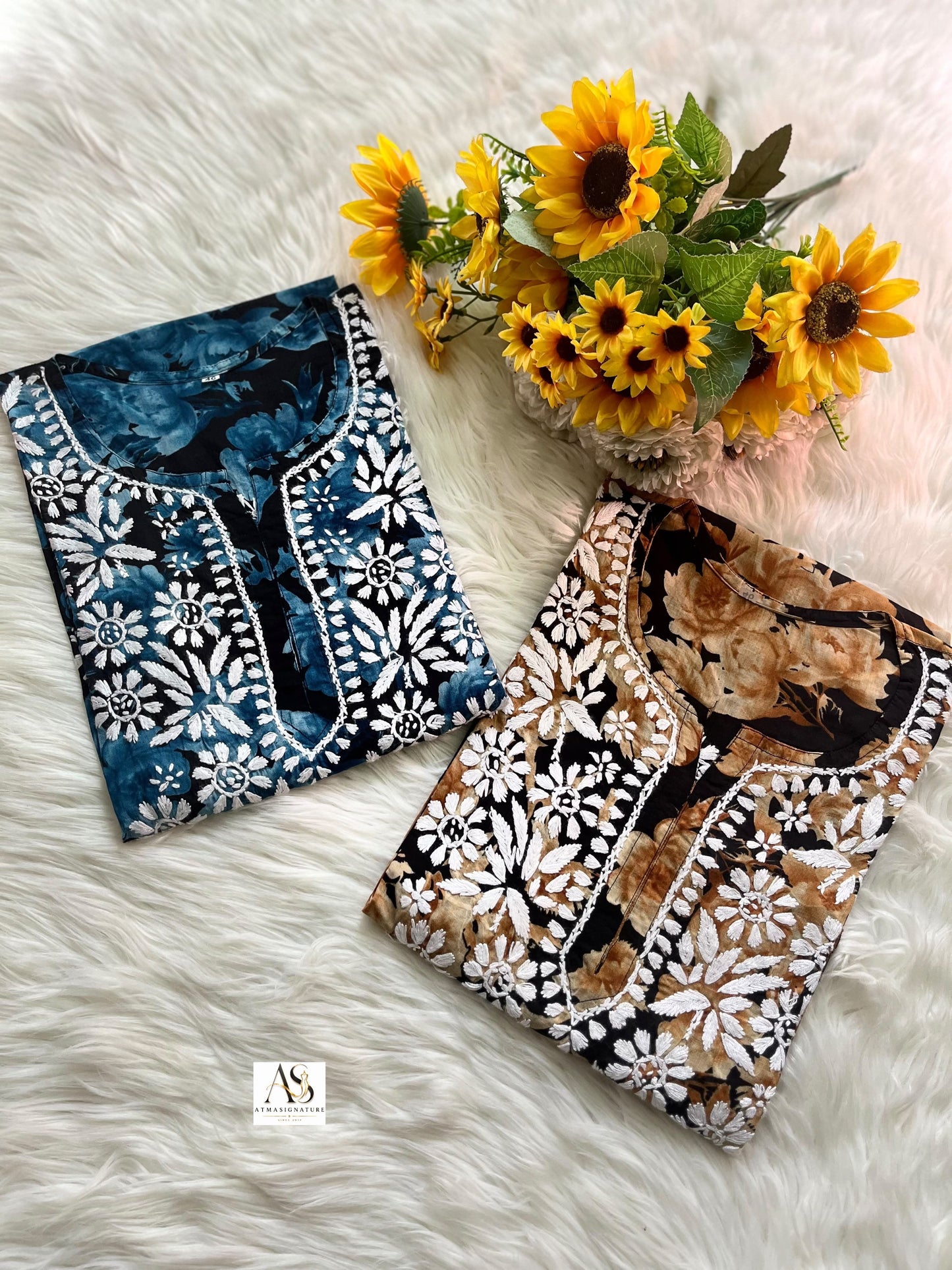 Buy 1 GET 1 FREE Norah Chikankari Kurti