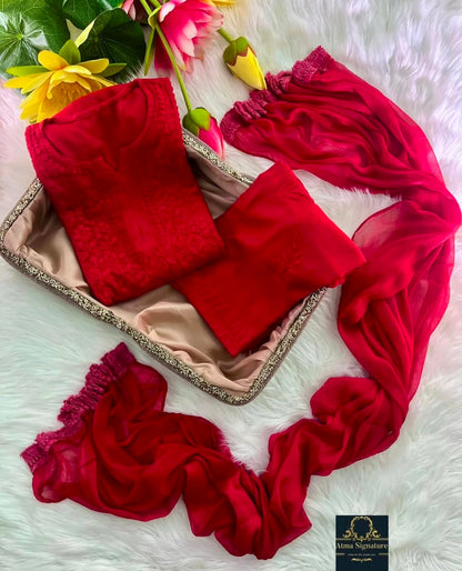 Swasika chikankari set