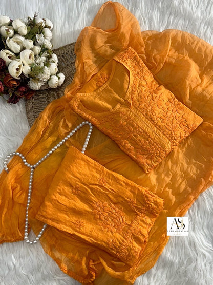 Nadira Chanderi Silk Suit set