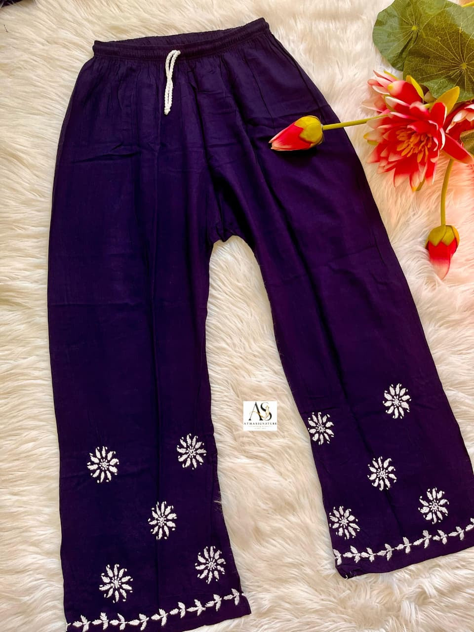 Zainab chikankari kurti palazzo set
