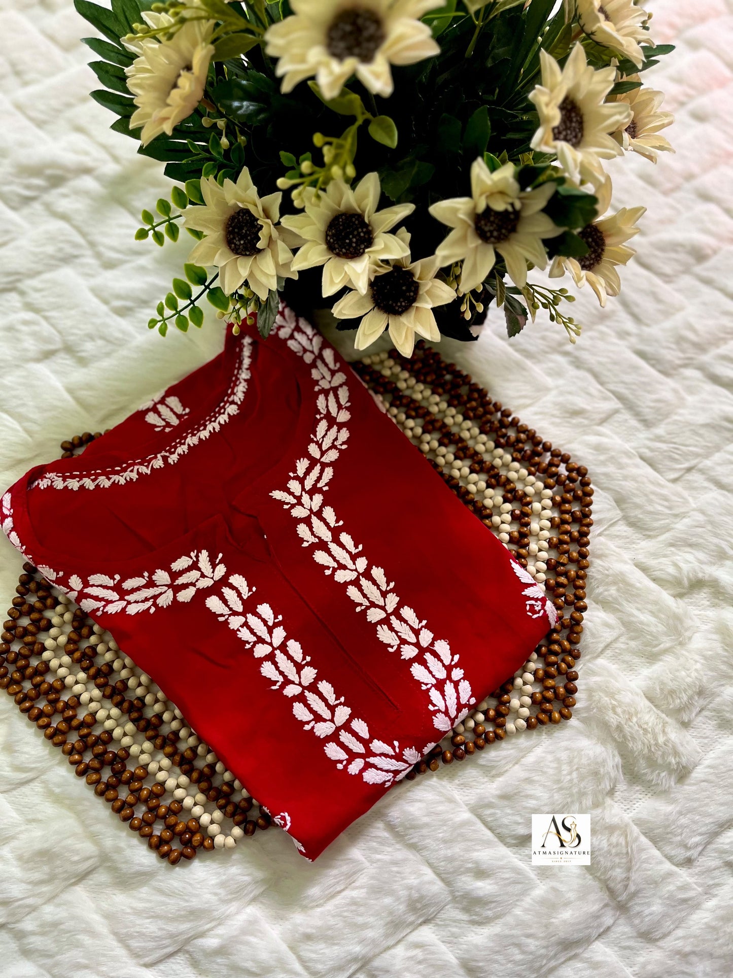 Afsa Chikankari Handworked Kurti