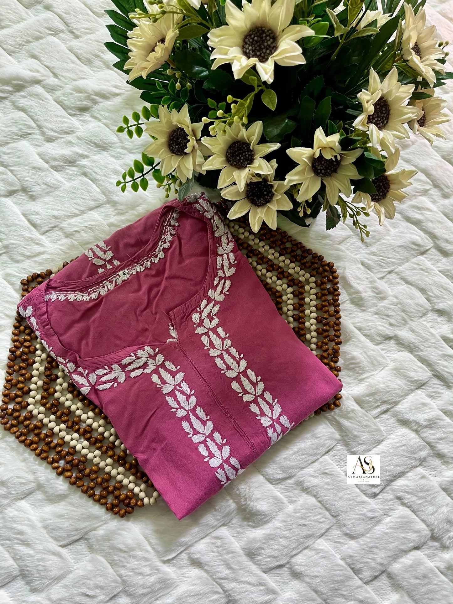 Afsa Chikankari Handworked Kurti