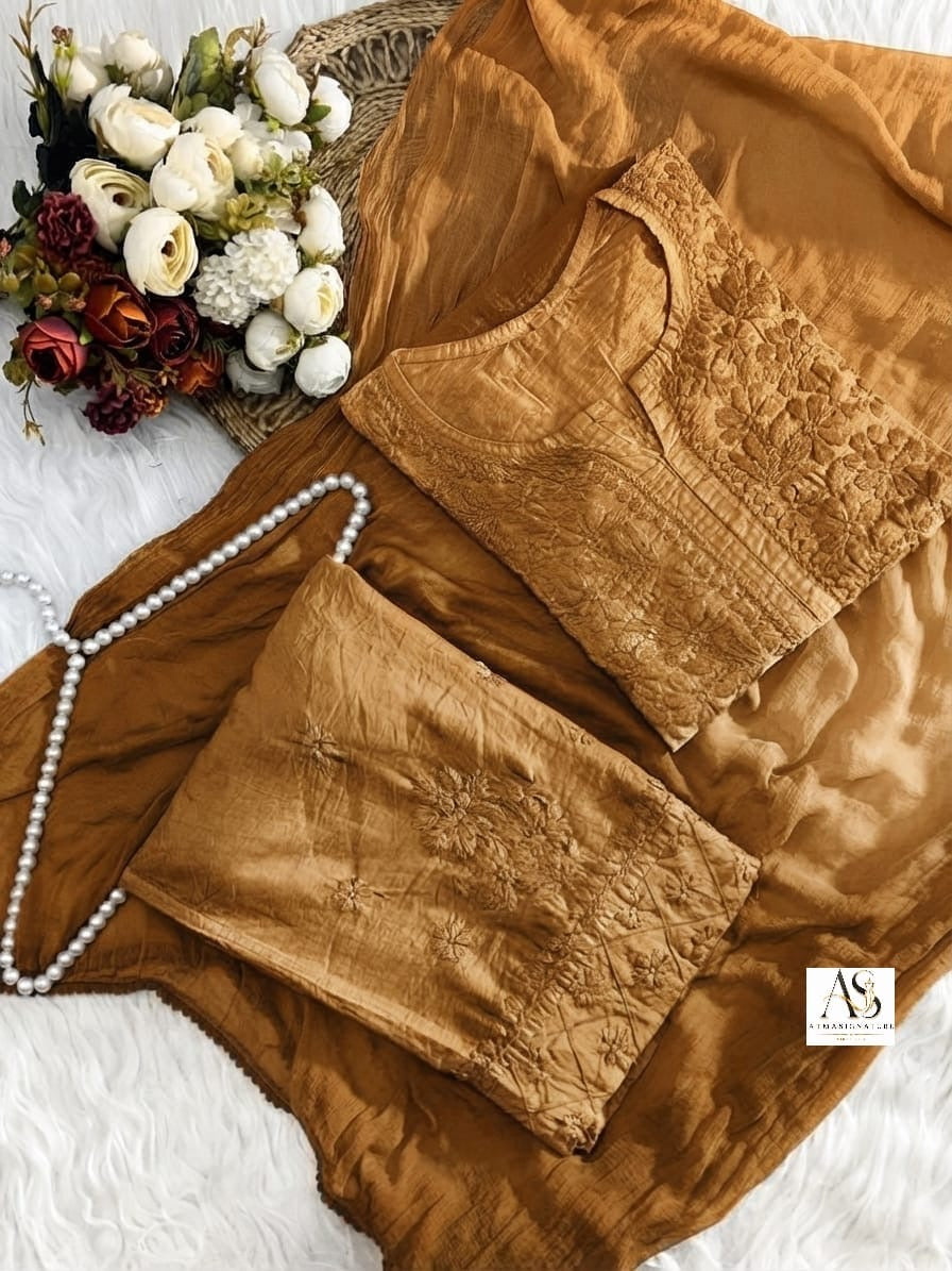 Nadira Chanderi Silk Suit set