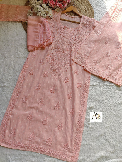 Nila Pastel Chikankari Suit Set