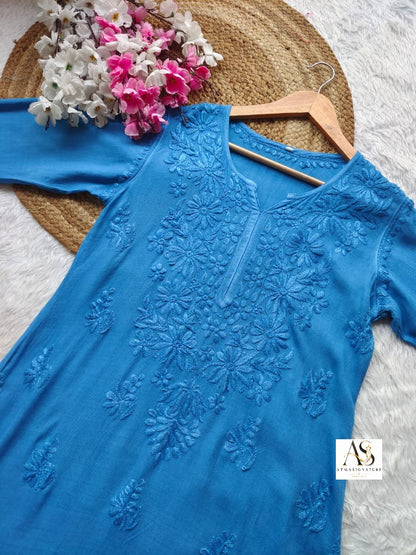 Haya Chikankari Kurti