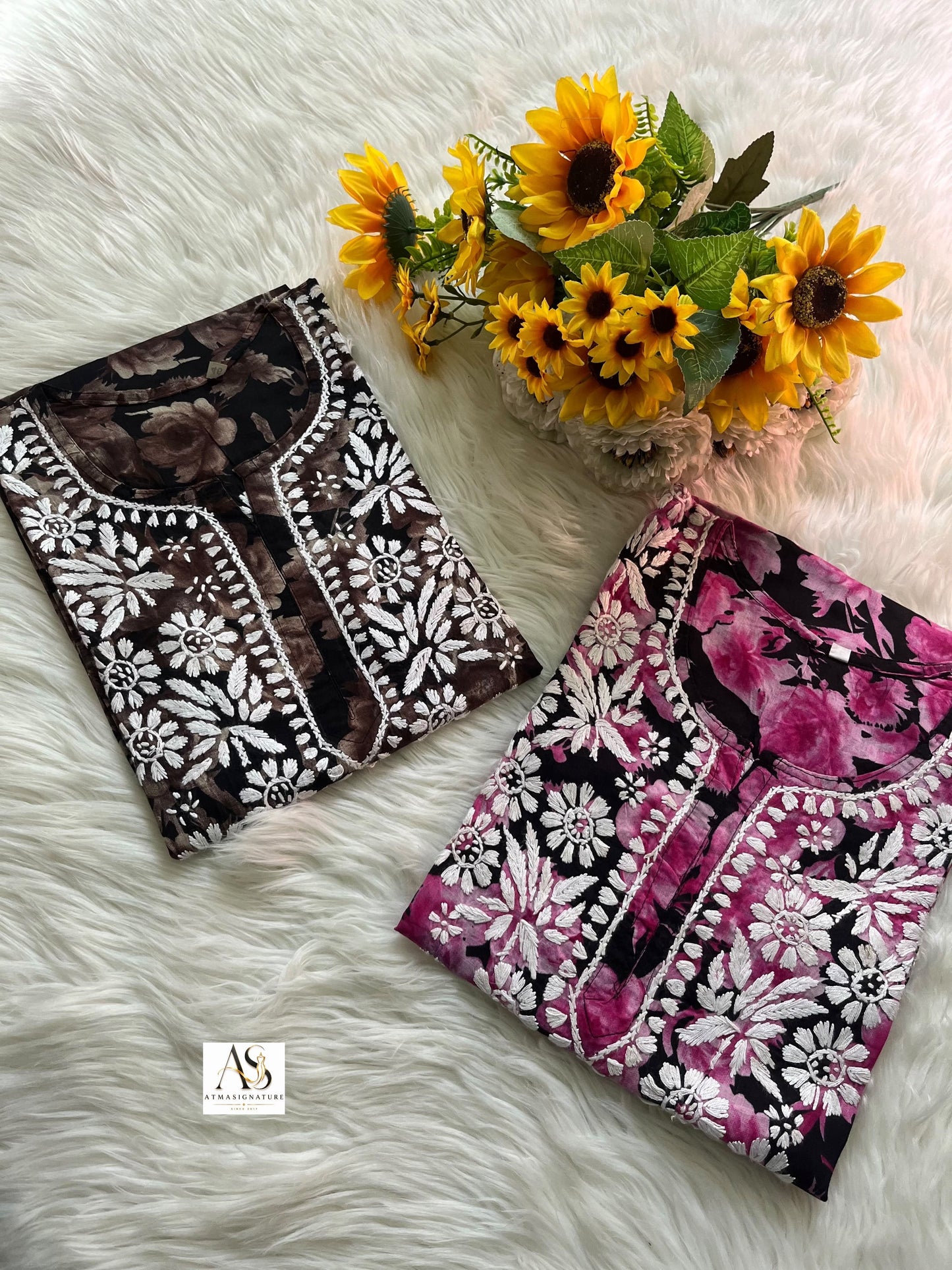 Buy 1 GET 1 FREE Norah Chikankari Kurti