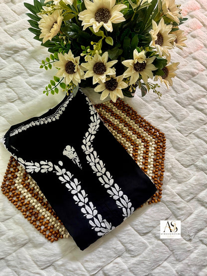 Afsa Chikankari Handworked Kurti