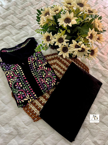 ✨Nikkat Multi Jaal Chikankari Kurti✨