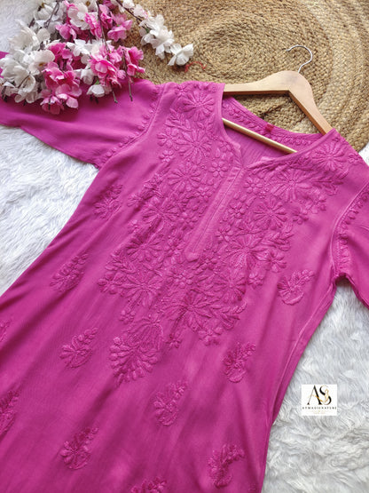 Haya Chikankari Kurti