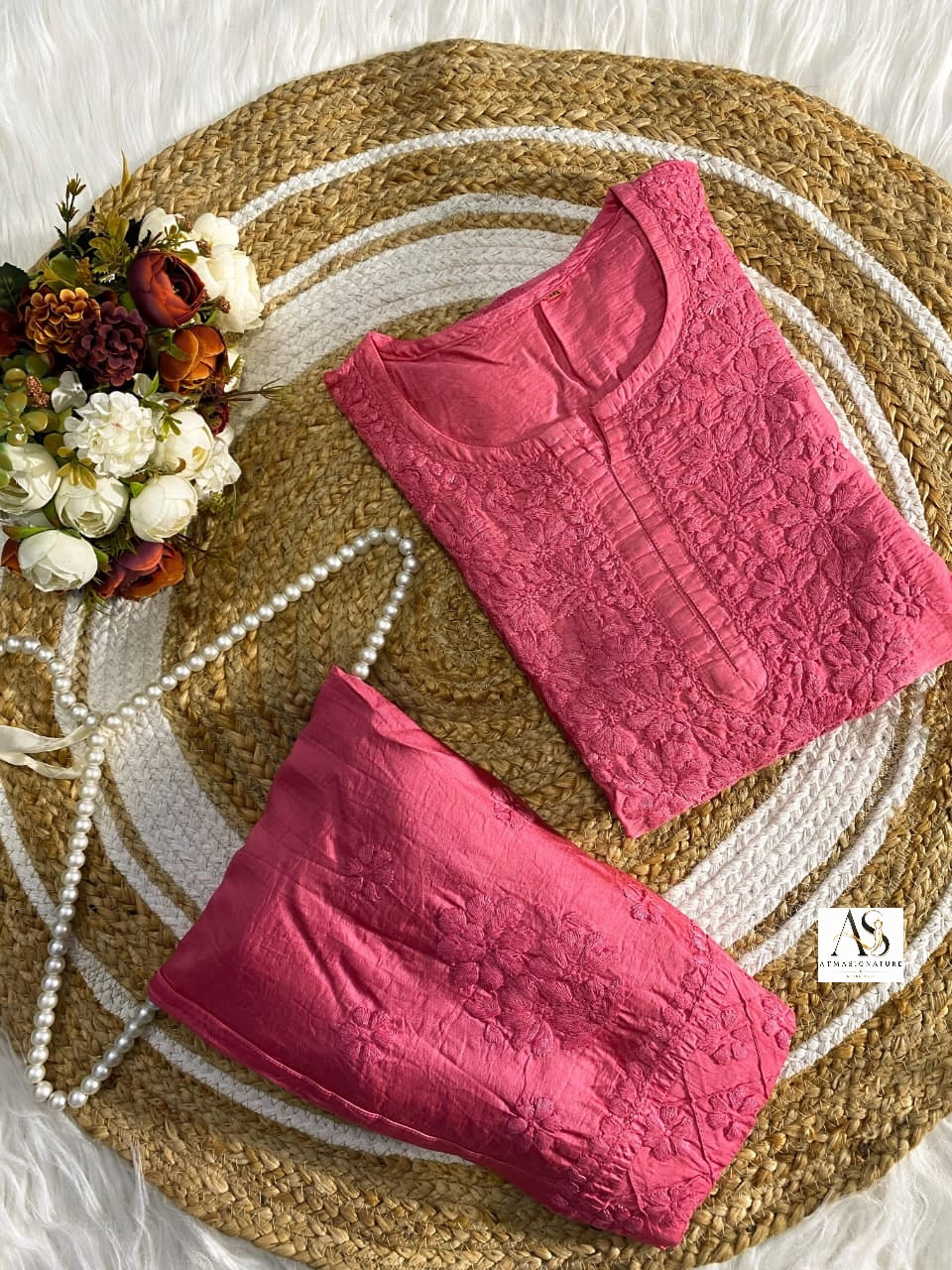 Akriti Chanderi Silk Coord Set