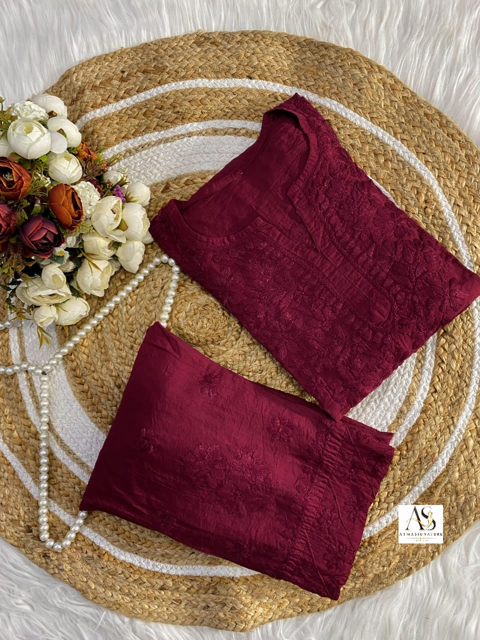Akriti Chanderi Silk Coord Set