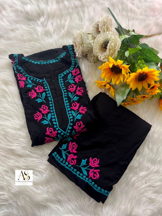 Janki Chikankari Kurti Pant Set