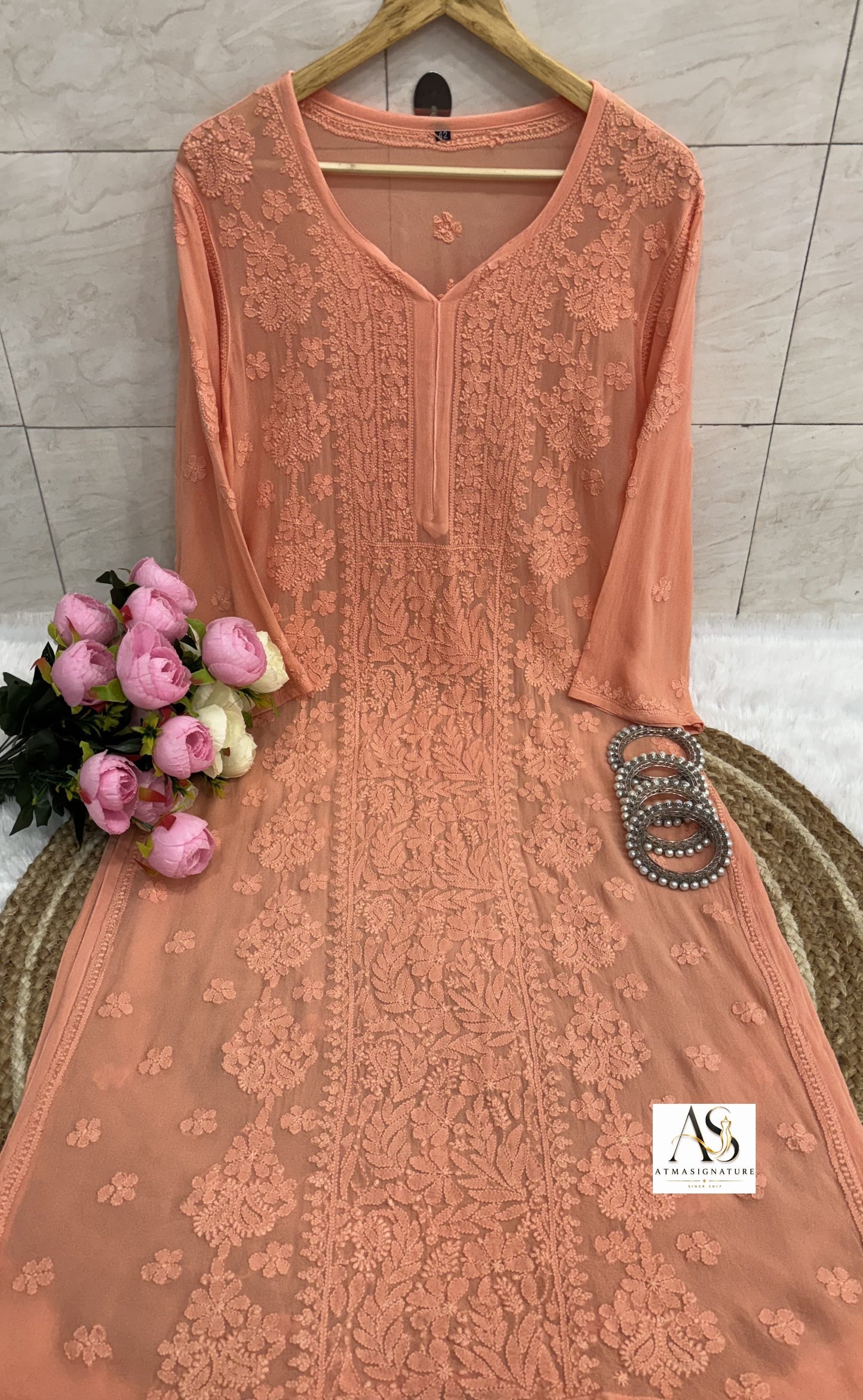 Akira Viscose Georgette Kurti