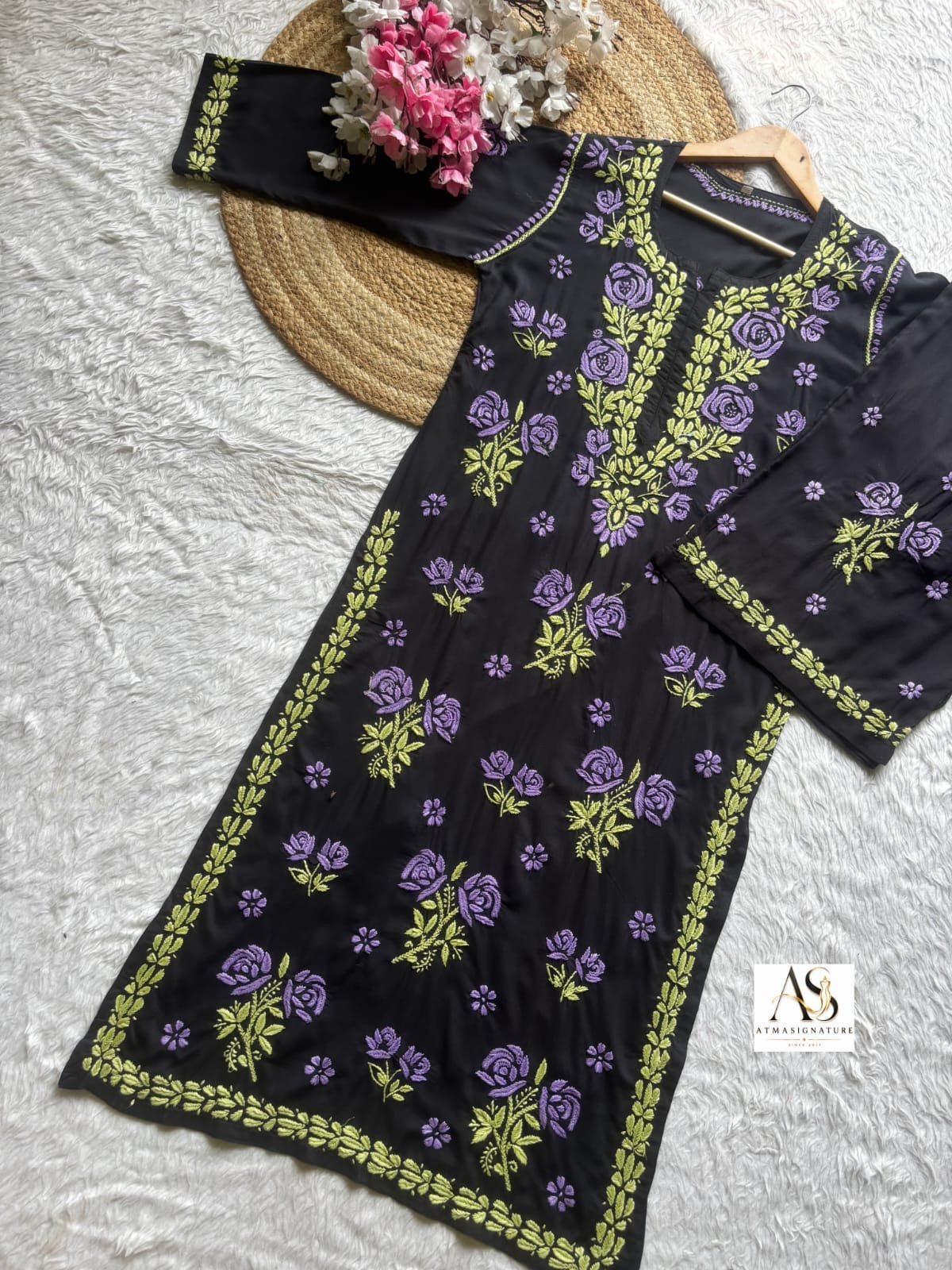 ✨Nitara Premium Modal Cotton Chikankari Set ✨