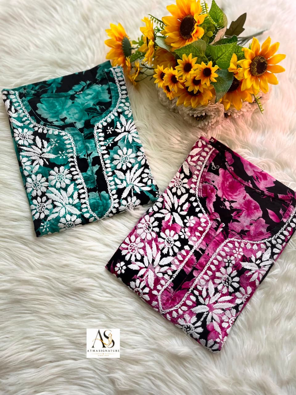 Buy 1 GET 1 FREE Norah Chikankari Kurti