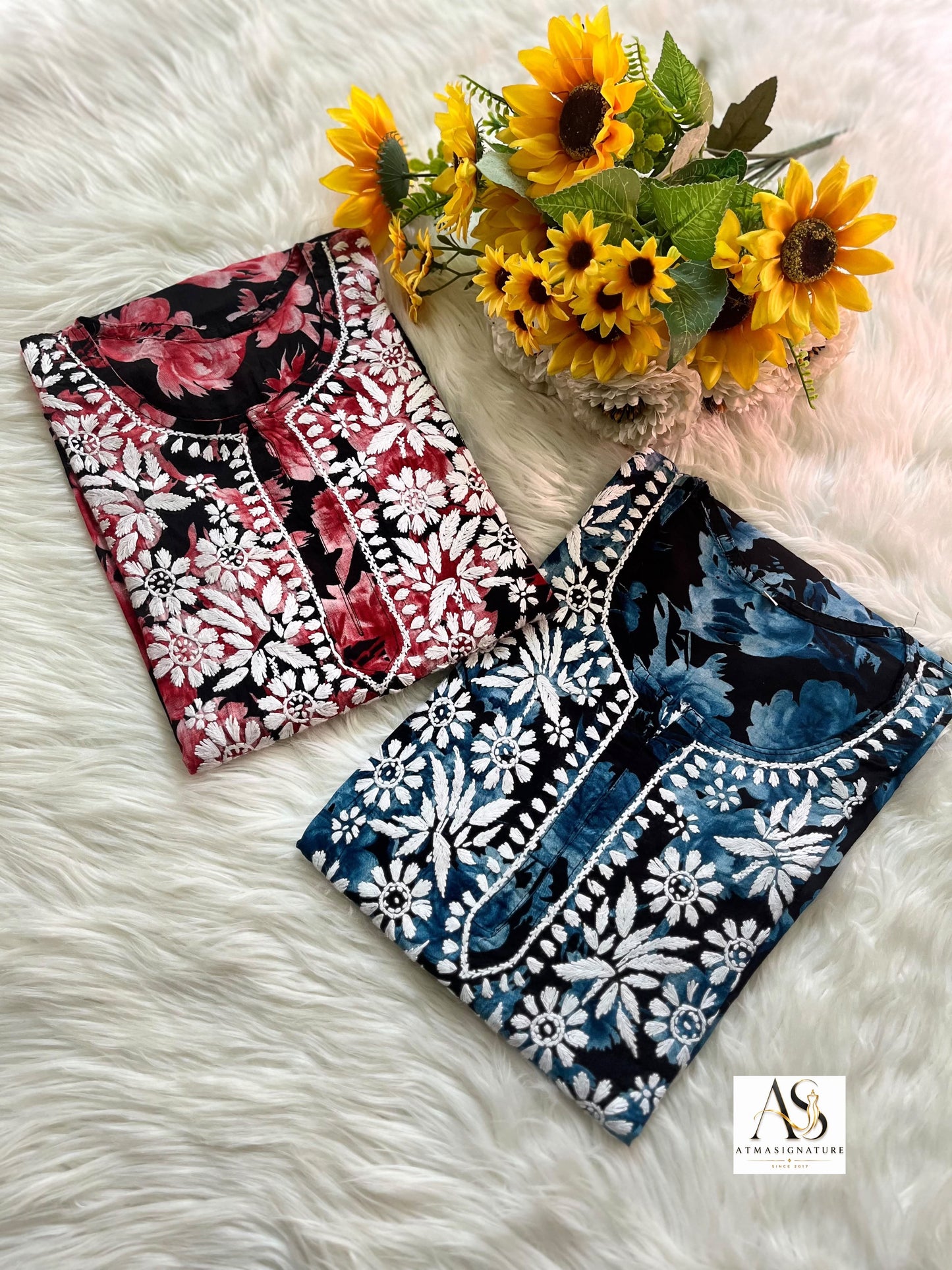 Buy 1 GET 1 FREE Norah Chikankari Kurti