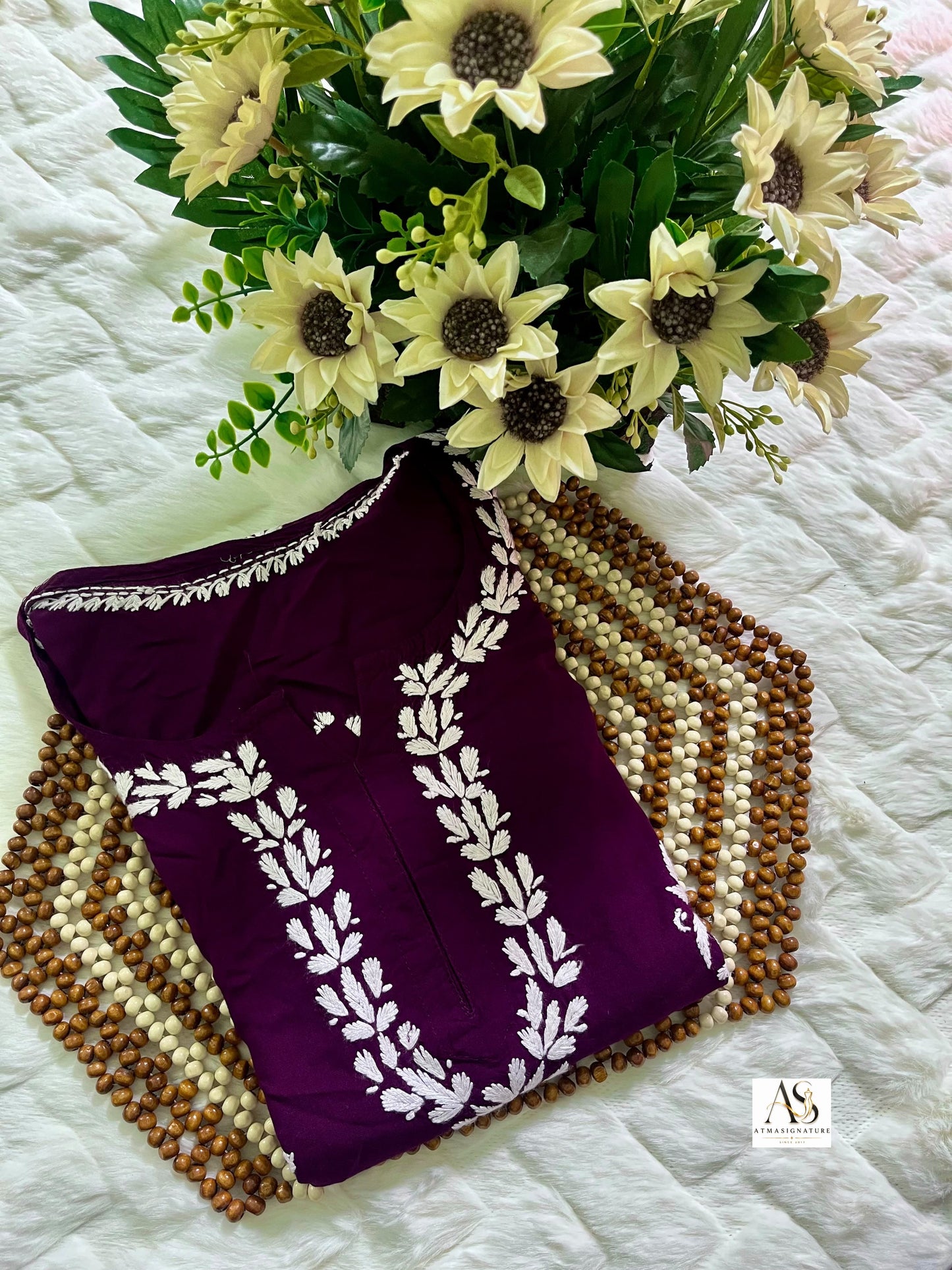 Afsa Chikankari Handworked Kurti
