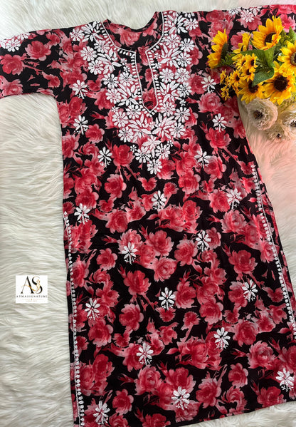 Buy 1 GET 1 FREE Norah Chikankari Kurti
