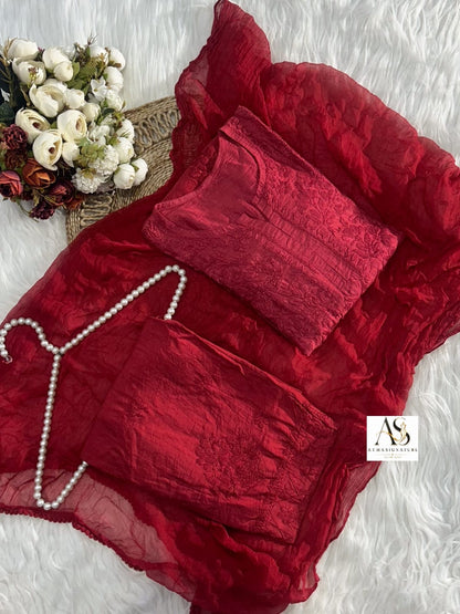 Nadira Chanderi Silk Suit set