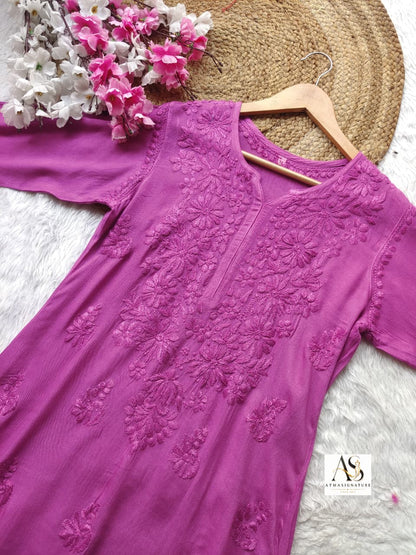 Haya Chikankari Kurti