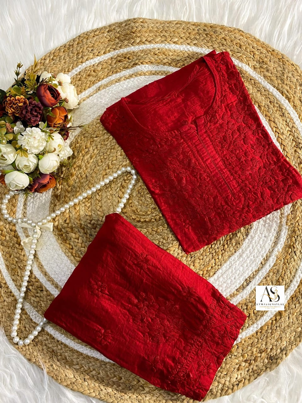 Akriti Chanderi Silk Coord Set