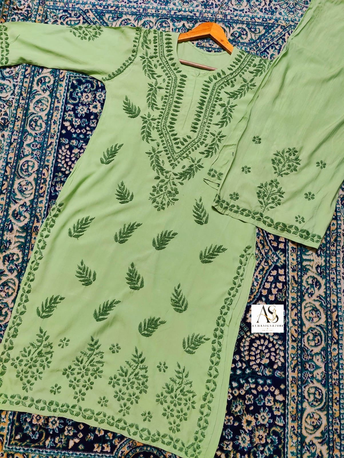 Premium Chikankari Co-ord Set