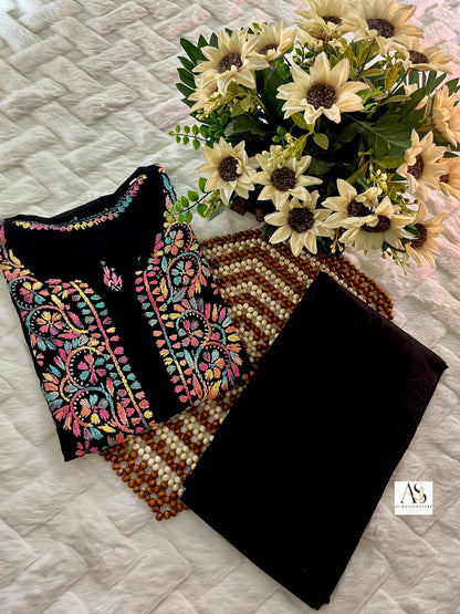 ✨Nikkat Multi Jaal Chikankari Kurti✨