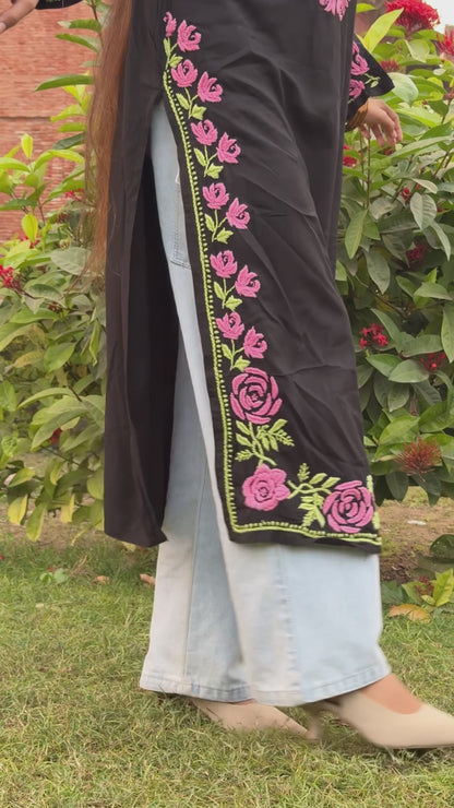 Hayat Elegant Chikankari Kurti